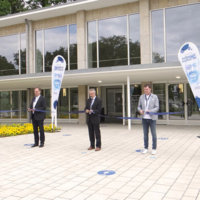 Offizielle Eröffnung der Wandelhalle